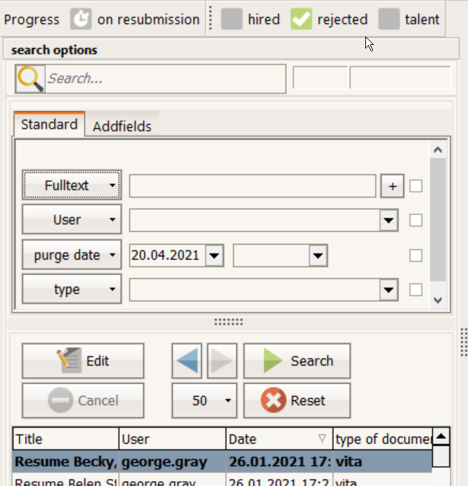 Archive Deletion date