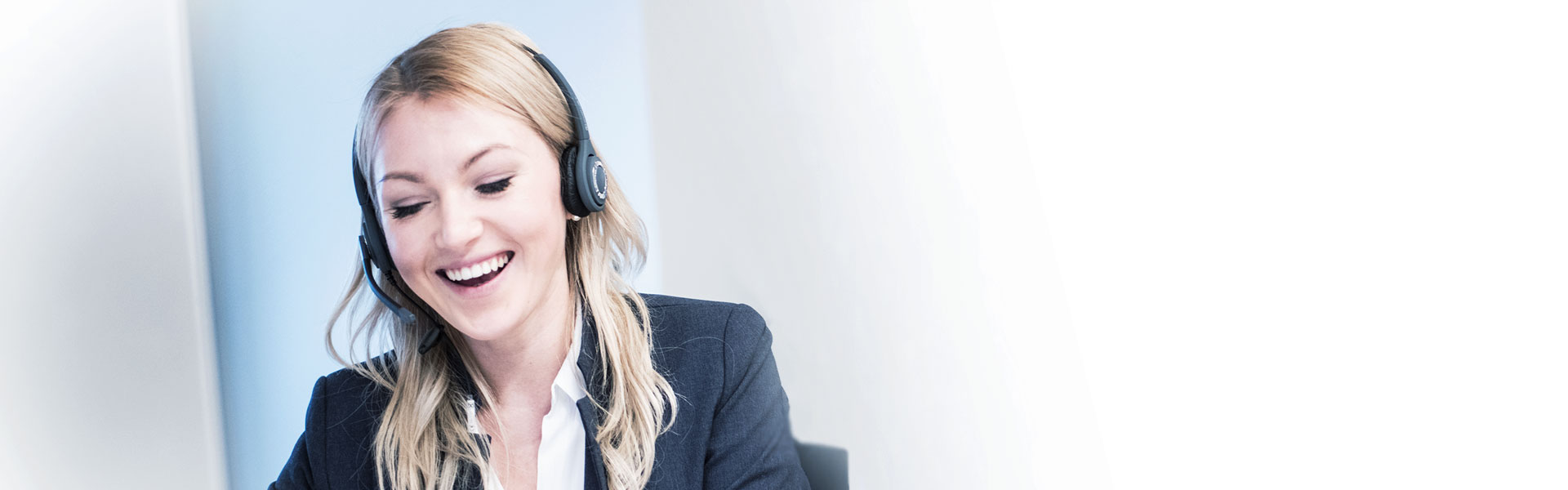 Employee with Headset